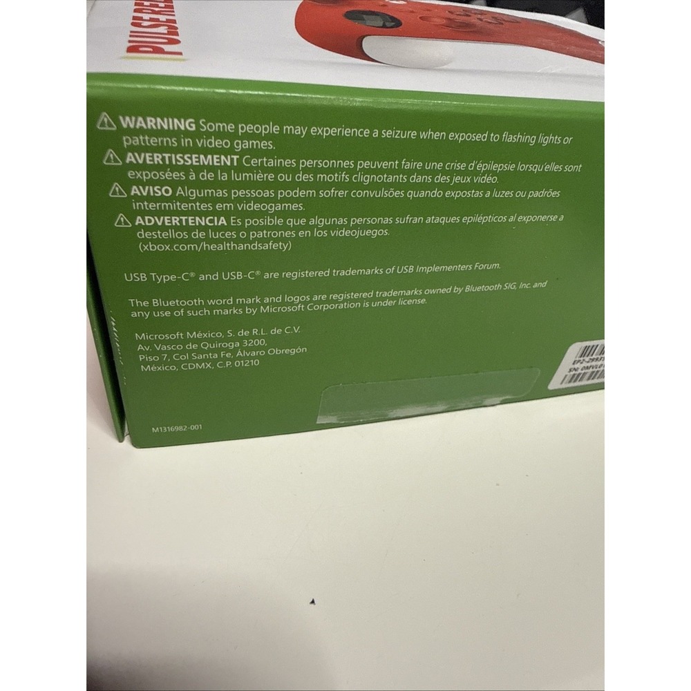 Microsoft Xbox Series X|S Wireless Controller - Pulse Red - NEW Sealed - Picture 3 of 13